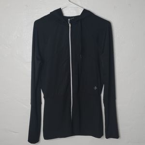 Sasara Yoga Black Running Jacket